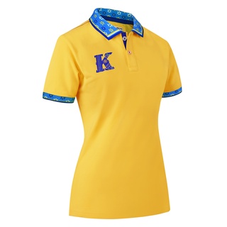 เสื้อโปโล  kufkolar P39-YELLOW