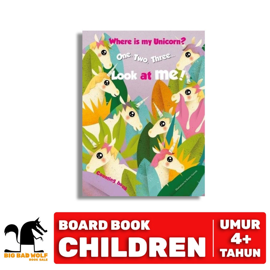 BIG BAD WOLF WHERE IS MY UNICORN BOARDBOOK