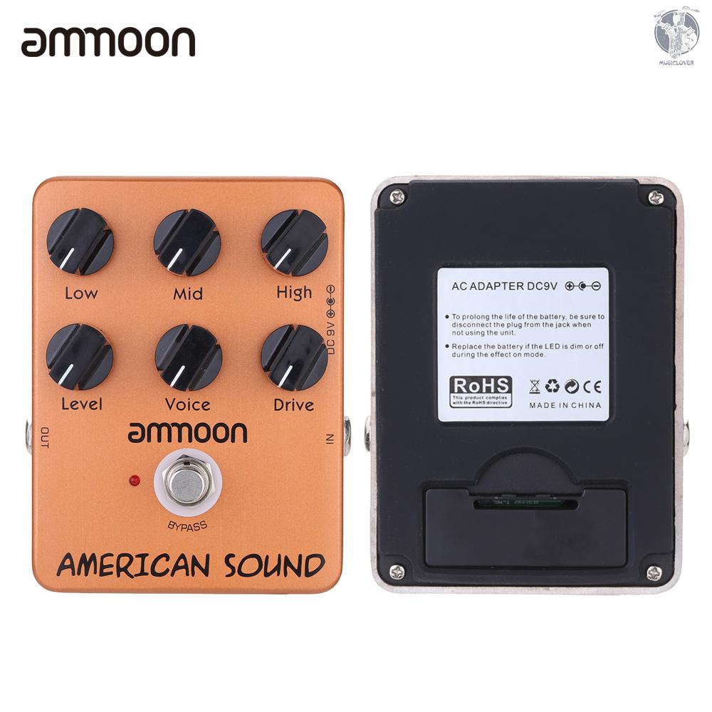 ammoon AP-13 American Sound Amp Simulator Guitar Effect Pedal True Bypass ikaN