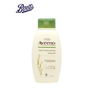 Aveeno อาวีโน่เดลี่ม้อยซ์เจอร์ไรซ์ซิ่งบอดี้วอช 354มล