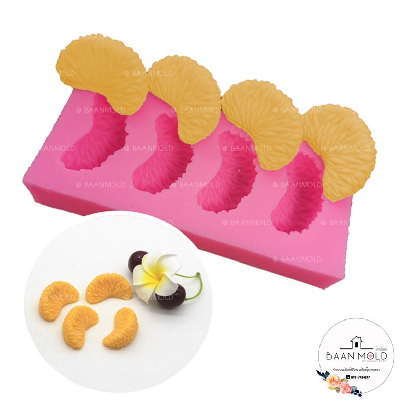 (พร้อมส่ง) แม่พิมพ์ซิลิโคน พิมพ์ซิลิโคนสามมิติ ฟองดอง พิมพ์วุ้น พิมพ์ขนม พิมพ์เทียน แม่พิมพ์สตอเบอร์รี่ ฟองดองผลไม้ - รูปที่ 7