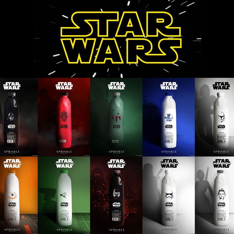 ขวดน้ำดื่ม Sprinkle ลาย Star Wars สตาร์วอร์ Star Wars Limited Collection ขวดน้ำดื่ม (ขวดเปล่าไม่มีน้