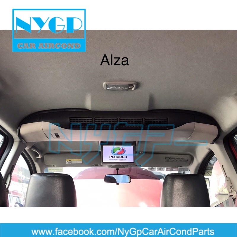 Air cond Tambahan belakang EXTRA MODIFIED Universal ด้านหลัง MPV Blower 12VFLY ALZA LIVINA NYGP