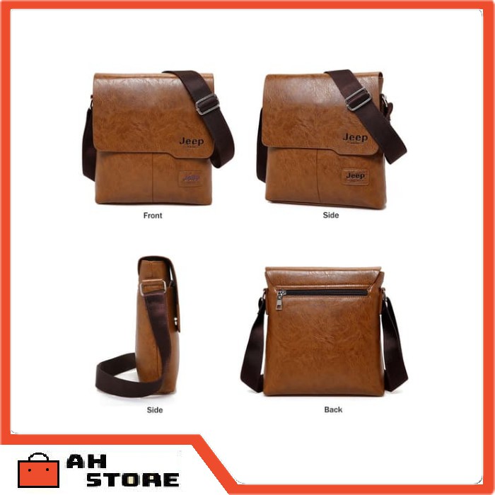 B54 กระเป๋าหนังสะพายไหล่ พรีเมี่ยม สําหรับผู้ชาย