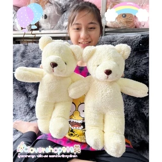 ตุ๊กตาหมีขนนุ่มขนาด12นิ้ว/30ซม. ของขวัญรับปริญญา ปัจฉิม ตู้คีบ DIY มีสินค้าพร้อมส่ง ร้านส่งไวมาก