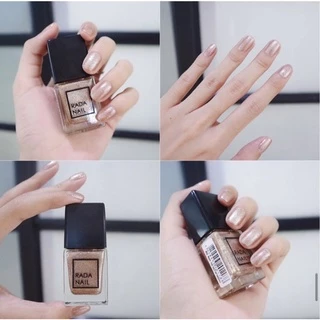 [พร้อมส่ง] ยาทาเล็บ Rada Nail สีทาเล็บ กลิตเตอร์ กึ่งเจล ไม่ต้องอบ สีสวย แห้งไว รุ่นใหม่ 11ml