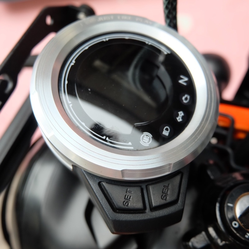 ครอบไมค์สีเงิน MONKEY, CT125,DAX125 UDOM KARNCHANG