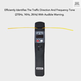 jw 3306 d optical fiber identifier อุปกรณ์นําทางพร้อม built in 10mw