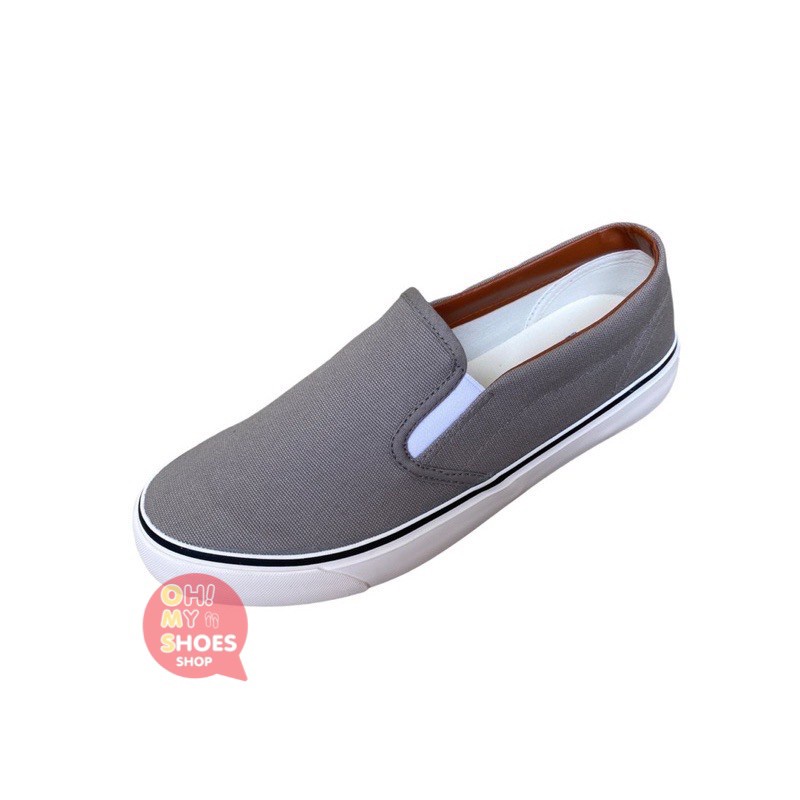 พร้อมส่งจากไทยราคาโรงงาน!! รองเท้าผ้าใบ Gold city รุ่นNS011 โกลซิตี้รองเท้าผ้าใบสวม Slip-on ทรงสลิปออน(พร้อมกล่อง)