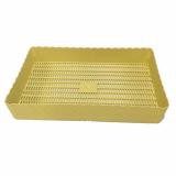 KK_Shop ถาดพลาสติกเอนกประสงค์ ทรงสีเหลี่ยม 27x24ซม.(ซื้อ1แถม1 )