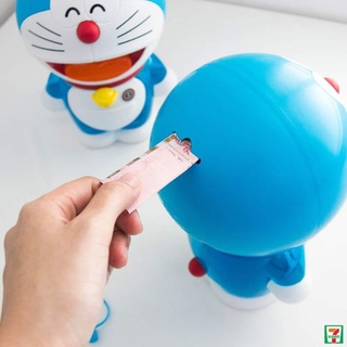 Doraemon กระบอกน้ำกระปุกออมสินโดราเอมอน