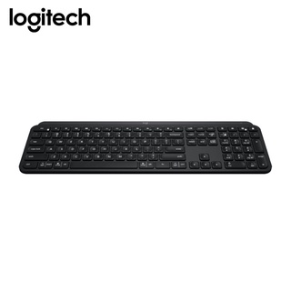 Logitech Bluetooth Keyboard MX Keys (ENG) คีบอร์ดไร้สาย เชื่อมต่อได้ทั้งแบบ Bluetooth และ Wireless ชาร์จไฟอย่างรวดเร็วด้วย USB-C รับประกันศูนยืไทย 1 ปี