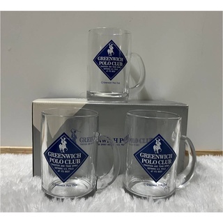 แก้ว GREENWICH POLO CLUB ความจุ 300 ml (1 กล่อง มี 3 ใบ)
