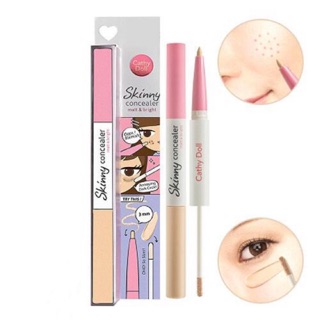 Cathy Doll Skinny Concealer Matt &amp; Bright 1g+2g