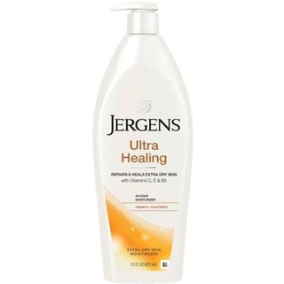 Jergens Ultra Healing Lotion โลชั่น เจอเกนส์ มี 2 ขนาด 295ml. , 621ml.