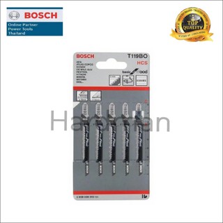 Bosch ใบเลื่อย T 119BO (5pcs) #1025
