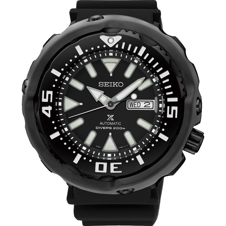 SEIKO Prospex Diver's Automatic นาฬิกาข้อมือผู้ชาย สายยาง รุ่น SRPA81K1