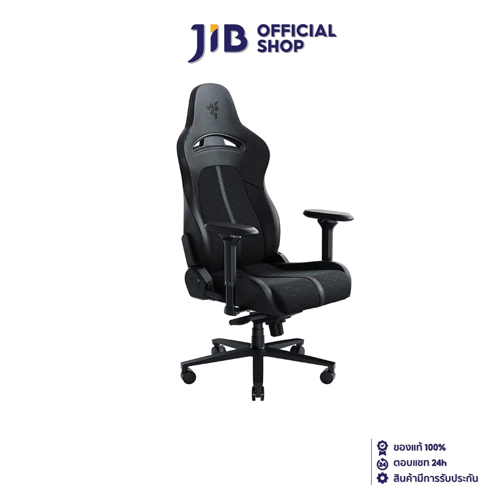 RAZER GAMING CHAIR (เก้าอี้เกมมิ่ง) ENKI (RZ3803720300R3U1) (BLACK