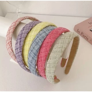 [สินค้าพร้อมส่งในไทย] ที่คาดผมเกาหลี สีลูกกวาดงานพาสเทล ขนาดกลาง เรียบๆ คาดไม่เจ็บหัว ราคาส่ง คุณภาพดี สินค้าแฟชั่นคุณภา