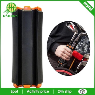 Golf Club Retainer Carrier Organizer Support Holder Divider Black+Orange