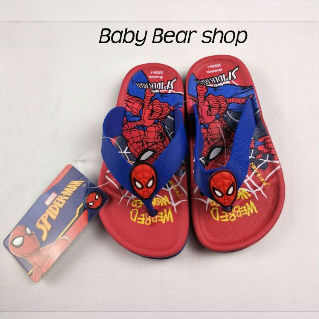 #รองเท้าเด็ก#รองเท้าแตะเด็ก #ลายSpider-Man ราคา 199.- บาท #ลดเหลือ 119.- บาท