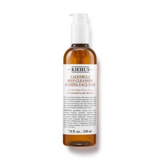 Kiehls Calendula Deep Cleansing Foaming Face Wash 230ml./คีลล์ คาเลนดูล่า เฟสวอช ล้างหน้า 230มล.