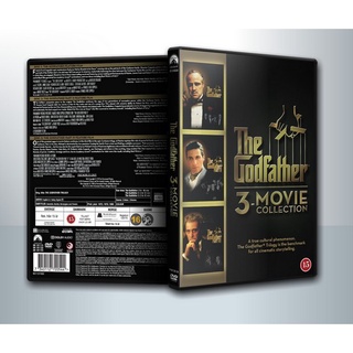 [ DVD Movie มีปก+สกรีนแผ่น-ไม่มีกล่อง ] The Godfather 1-3 เดอะ ก็อดฟาเธอร์ ภาค 1-3 ( 3 DVD )