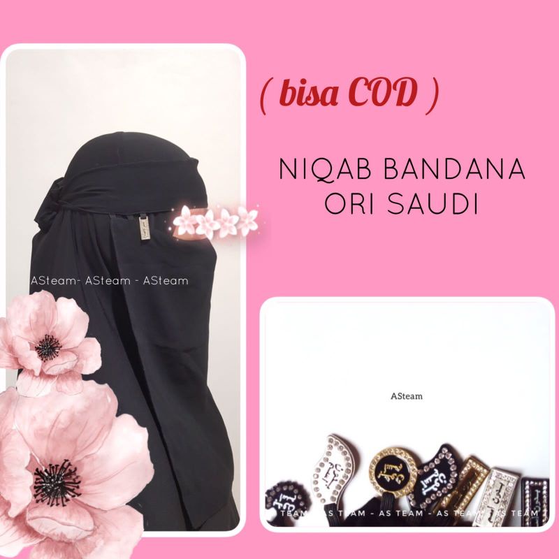 Niqab bandana Ori saudi niqab Veil/niqab ลูกตุ้ม BE bedoon essm/saudi niqab