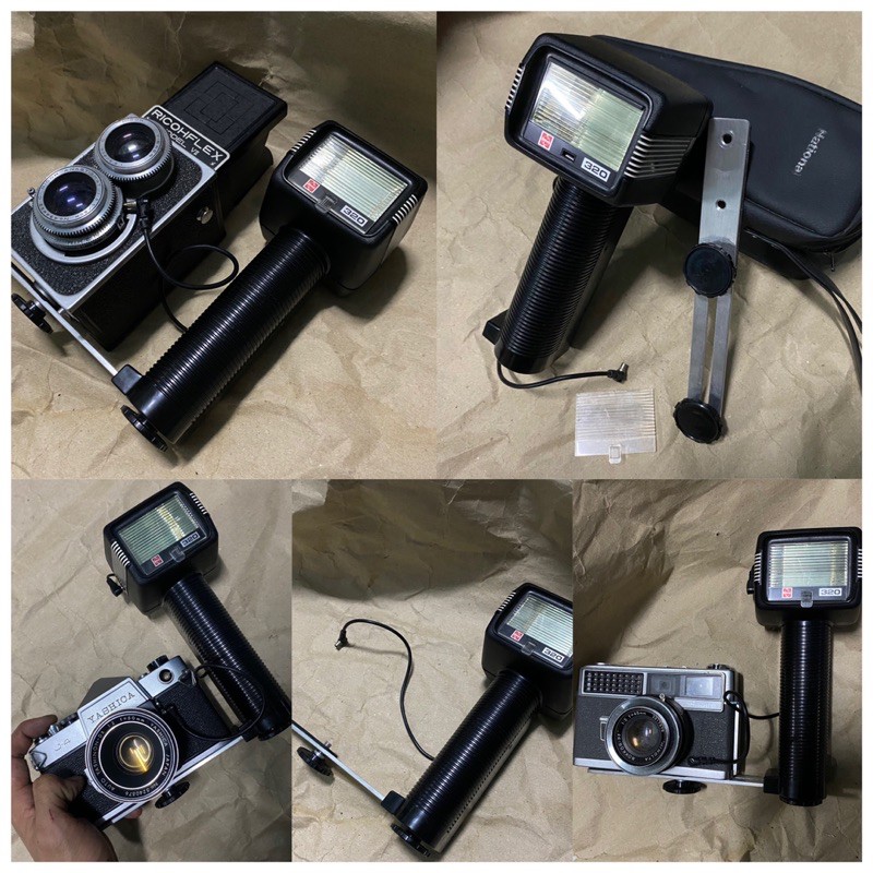 แฟลชกล้องฟิล์มวินเทจ Flash National Panashot PE-320