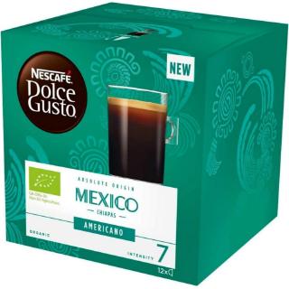 DOLCE GUSTO Mexico Capsule Coffee 12 Capsules Nescafe เม็กซิโก กาแฟแคปซูล เนสกาแฟ กาแฟอเมริกันกลมกล่อม