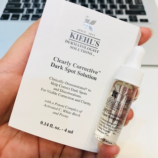 พร้อมส่ง-KIEHLS Clearly Corrective Dark Spot Solution 4 ml ฉลากไทย