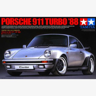 Tamiya 24279 1/24 Scale PORSCHE 911 Turbo 1988 กีฬารถยนต์สะสมของเล่นพลาสติกประกอบ