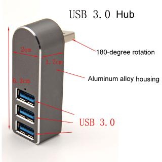 พอร์ต usb 3 . 0 hub 3 พอร์ตอุปกรณ์เสริมสําหรับคอมพิวเตอร์