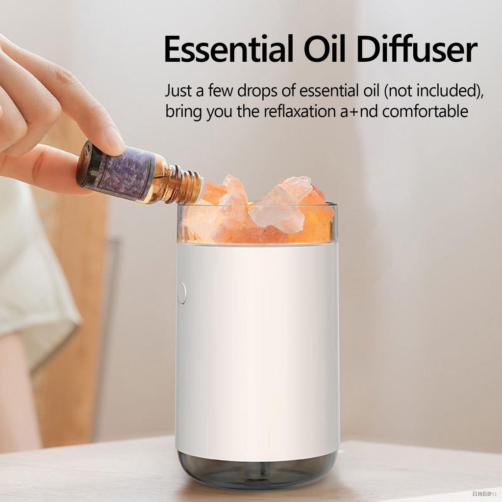 ✾▫Portable Crystal Aromatherapy Humidifier USB Aroma Essential Oil Diffuser Air Humidificador with Atmosphere Lamp Home
