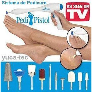 Pedi Pistol Nail Polisher tool อุปกรณ์แต่งทำเล็บและเท้า