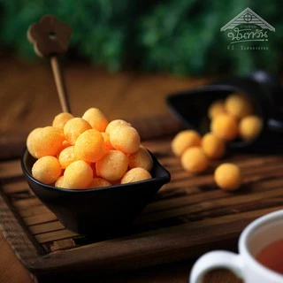 ทองหยอดกรอบ 🔶บ้านขนมนันทวัน🔶 170g หวานน้อย หอม