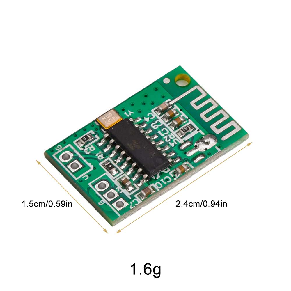 Aideepen บอร์ดโมดูลขยายเสียงดิจิทัล BT 3.3V-8V สําหรับลําโพง BT เครื่องใช้ในครัวเรือน