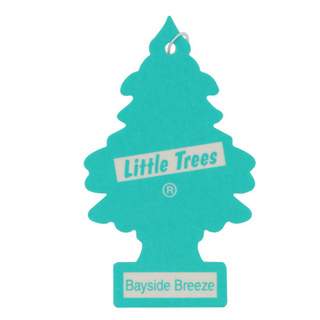 ✨Sale✨ แผ่นหอม LITTLE TREES กลิ่นเบย์ไซด์บรีซ AIR FRESHENER LITTLE TREES BAYSIDE BREEZE น้ำหอมปรับอากาศ