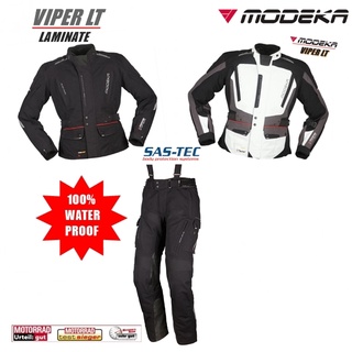 เสื้อการ์ด ชุดทัวร์ริ่งกันน้ำ MODEKA VIPER LT LAMINATE