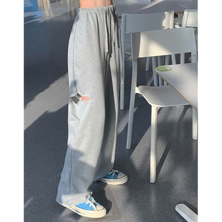 dressingstyle | DS006 (พร้อมส่ง) sweatpants กางเกงวอร์มขายาว