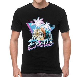 [COD]เสื้อยืดแขนสั้น ผ้าฝ้าย พิมพ์ลาย Joe Exotic king For President สําหรับผู้ชาย