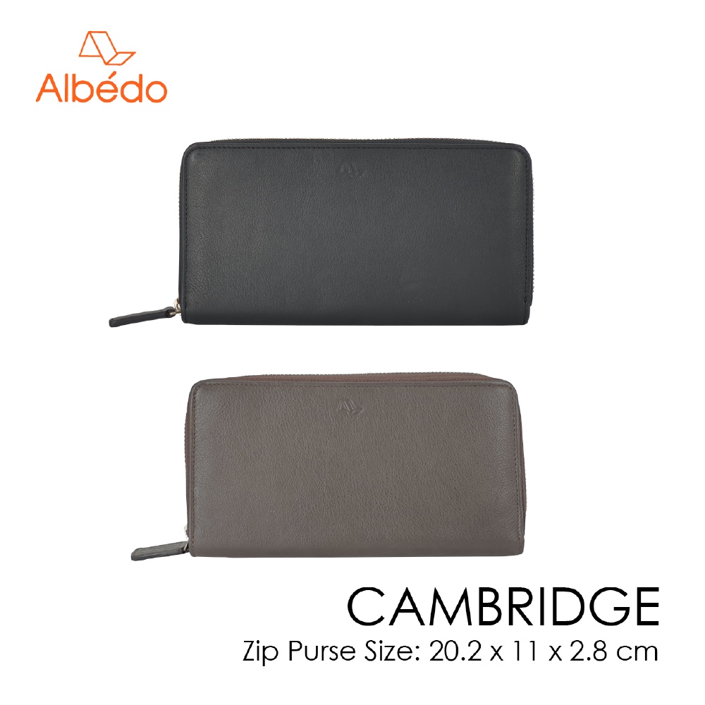[Albedo] CAMBRIDGE ZIP PURSE กระเป๋าสตางค์/กระเป๋าเงิน/กระเป๋าใส่บัตร  รุ่น CAMBRIDGE-CB04899/CB04879