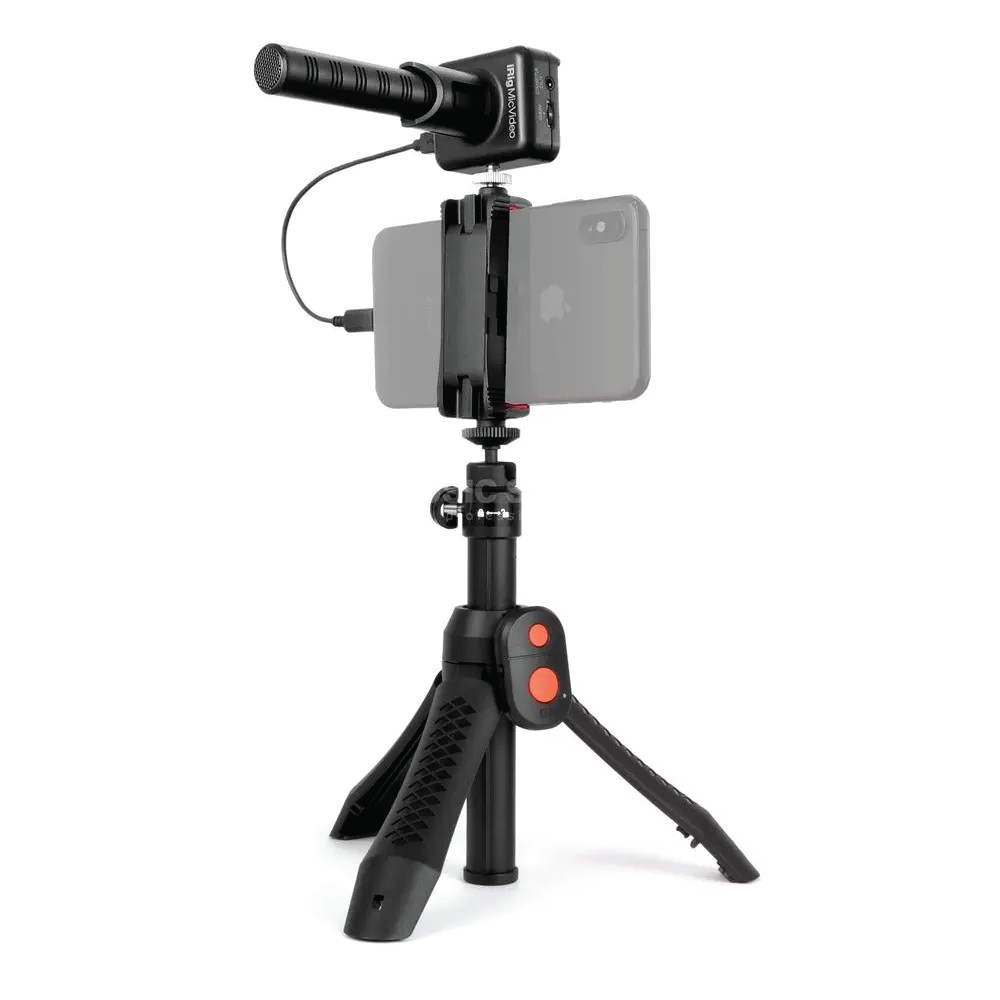 IK Multimedia iRig Mic Video Bundle ชุดจับพร้อมไมโครโฟนบันทึกเสียงแบบ Shotgun ประกันศูนย์ 1 ปี
