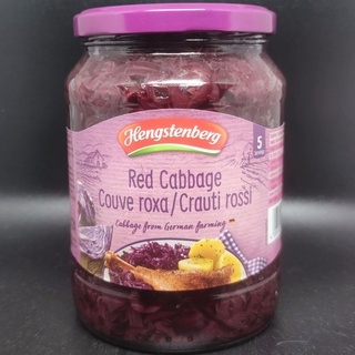 กะหล่ำปลีแดงดอง โรเทสซา เรด แคบเบจ Rotessa Red Cabbage Hengstenberg 680 g.