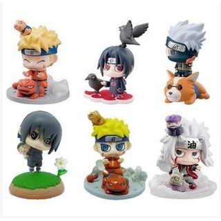 นารูโตะ ชุดสัตว์อันเชิญตัวจิ๋ว 6 ตัว Naruto figure