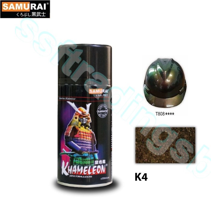 SAMURAI K4 / T808 KHAMELEON PAINT / SAMURAI K4 / T808**** สี 3D / SAMURAI 3D COLOURS