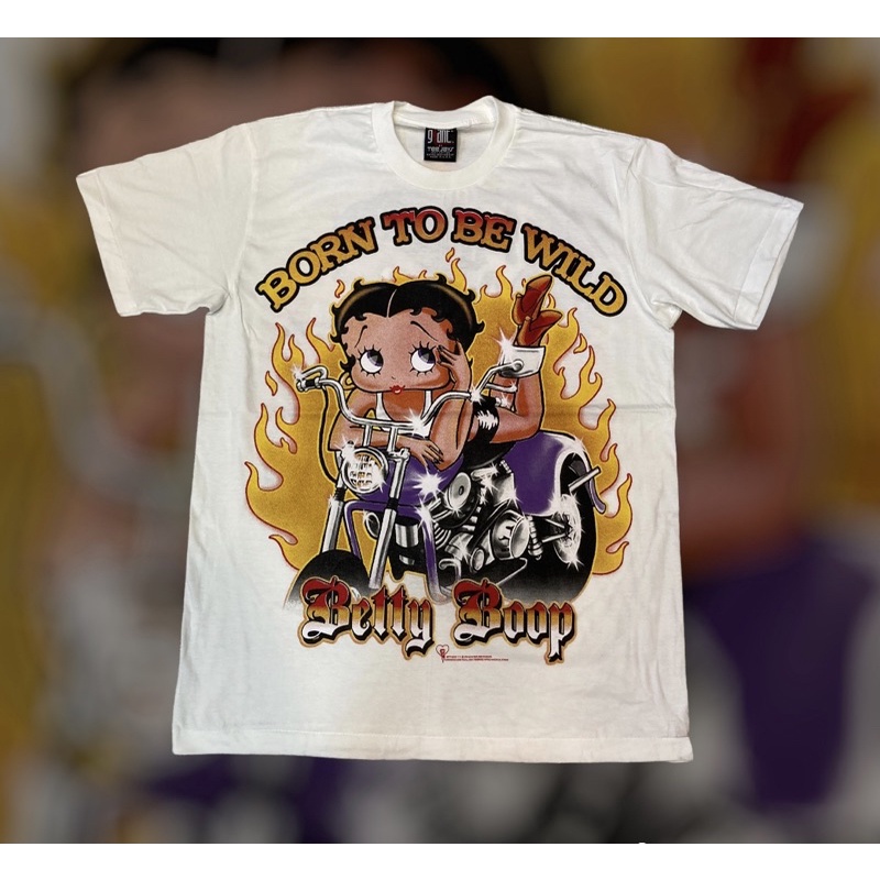 เสื้อ Ovp ลายการ์ตูน BETTY BOOP สไตล์ปี90s