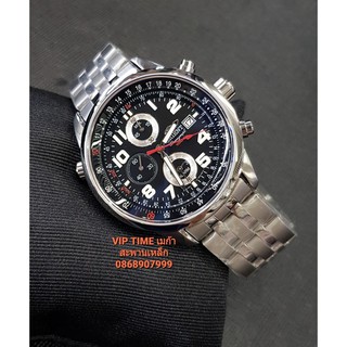 นาฬิกาผู้ชาย สไตล์สปอร์ต Orient Chronograph กระจก SAPPHIRE รุ่น FTD09006B0