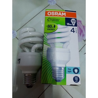 หลอดทอนาโด 18W หลอดไฟยี่ห้อ OSRAM แสงขาว