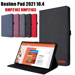 Realme Pad 2021 10.4" เคสแท็บเล็ตแบบพลิกตั้งได้สไตล์คาวบอยสําหรับ Realme Pad 10.4 นิ้ว Rmp2102 Rmp2103